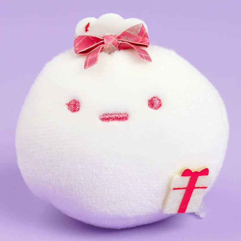 Sumikko Gurashi Strawberry Christmas Plushie - Furoshiki / Mini