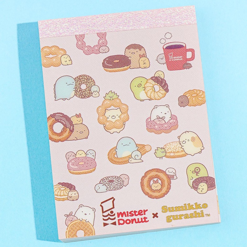 Sumikko Gurashi x Mister Donut Favorite Donut Memo Pad