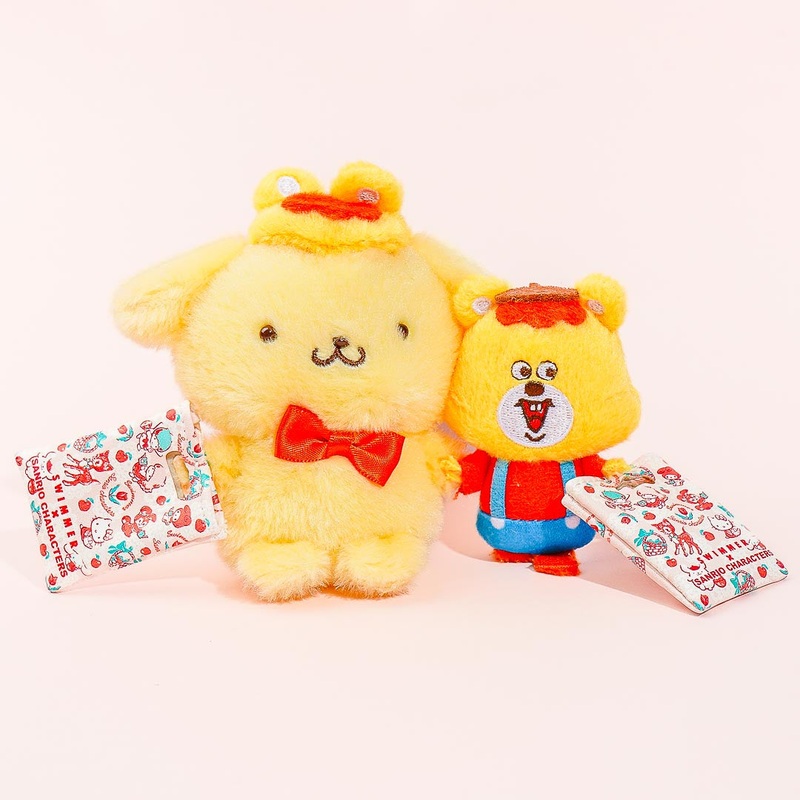 Swimmer x Sanrio Characters Plushie Charm - Pompompurin