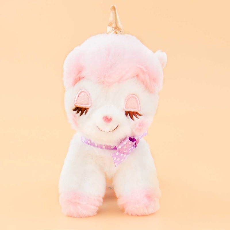 Unicorn No Cony Plushie Charm - Rose / Medium