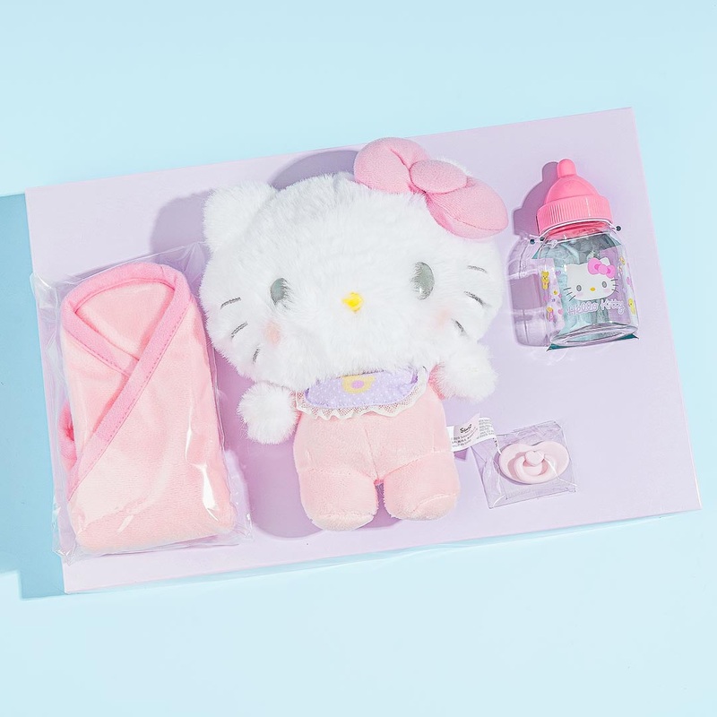 Hello Kitty Baby Plushie Set - Medium