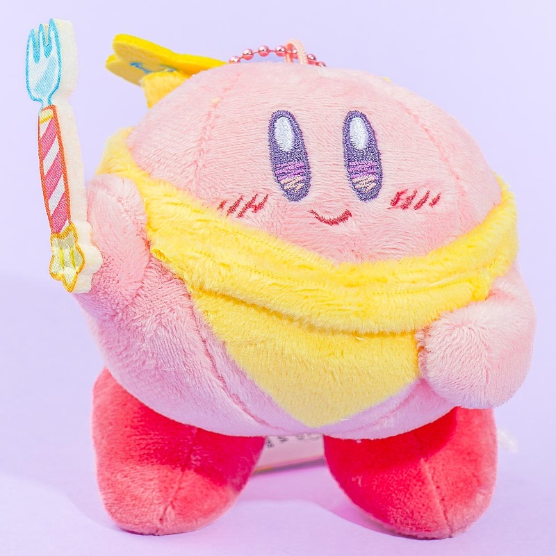 Kirby Happy Morning Plushie - Breakfast / Medium
