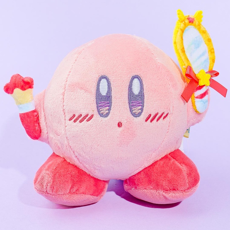 Kirby Happy Morning Plushie - Makeup / Medium