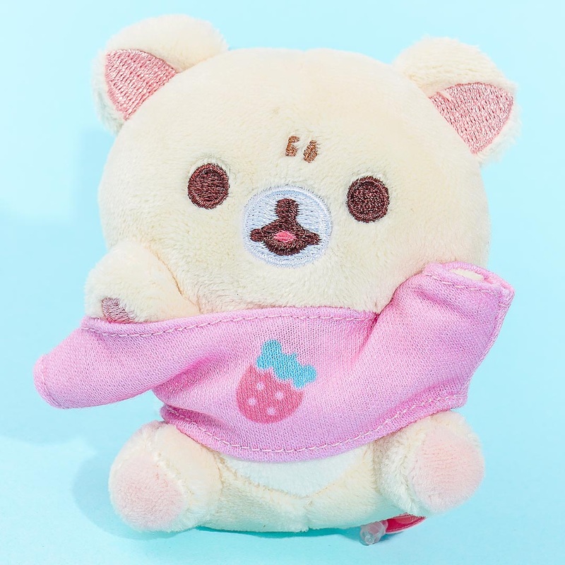 Korilakkuma Full of Strawberry Day Plushie - Dress-Up / Mini