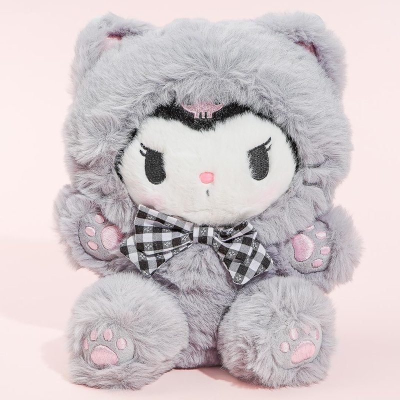 Kuromi Daisuki Neko Neko Plushie - Medium