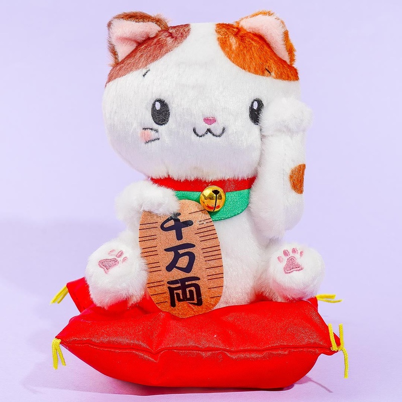 Maneki-Neko Cat Plushie - Medium