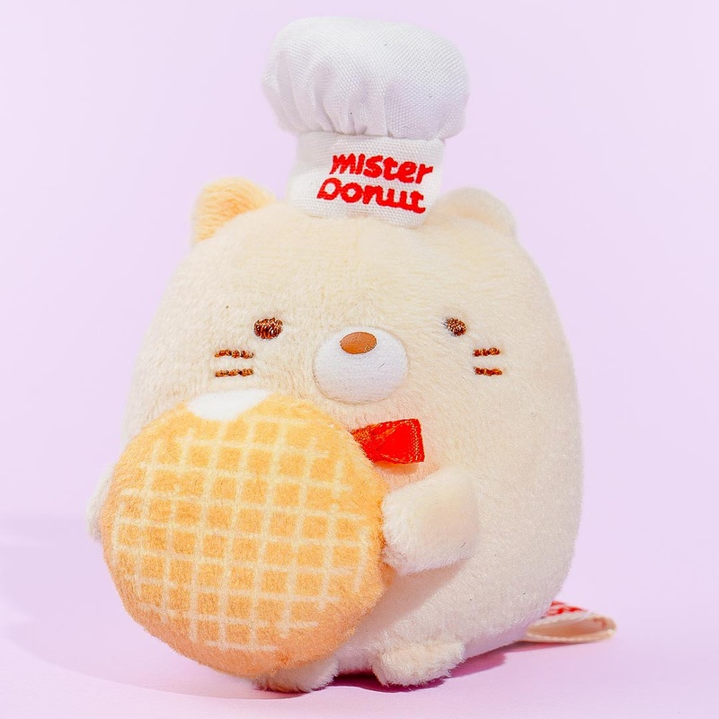 Sumikko Gurashi x Mister Donut Plushie - Neko / Mini