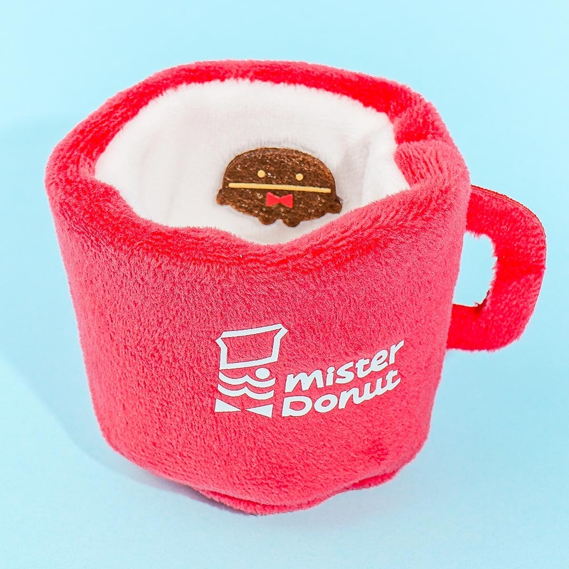 Sumikko Gurashi x Mister Donut Plushie - Red Mug / Mini