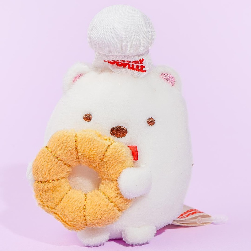 Sumikko Gurashi x Mister Donut Plushie - Shirokuma / Mini