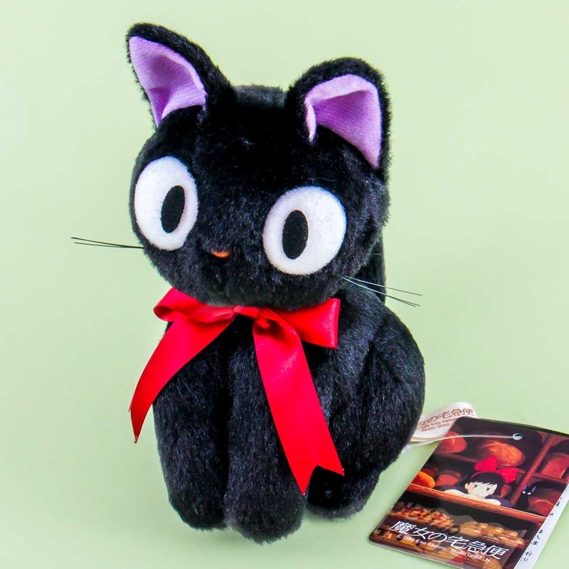 Kiki's Delivery Service Plushie - Sitting jiji / Medium