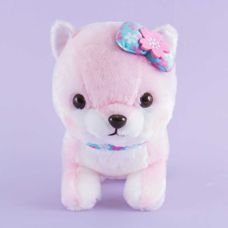 Mameshiba San Kyodai Sakura Plushie - Sakura / Big