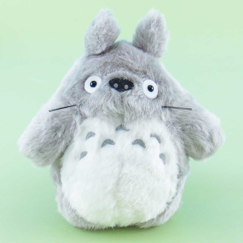 My Neighbor Totoro Furry Plushie - Totoro / Medium
