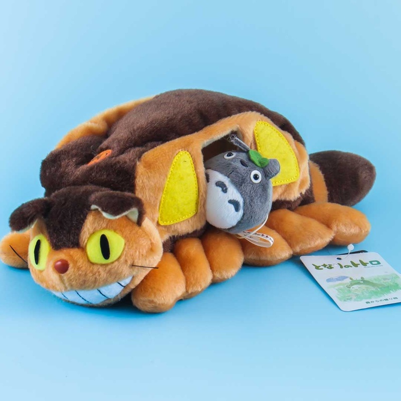 My Neighbor Totoro Plushie - Catbus & Totoro / Mini