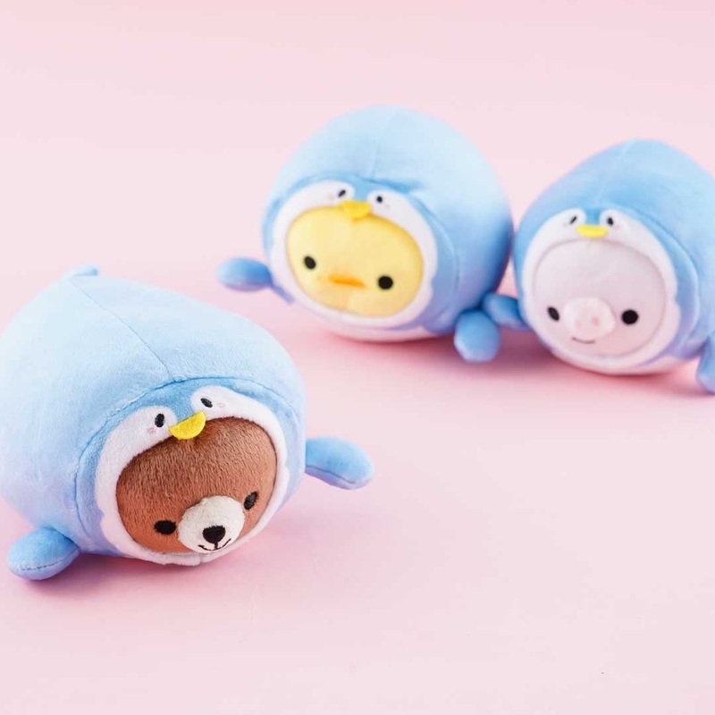 Tokotoko Kigurumi Animal Plushie - Penguin / Mini