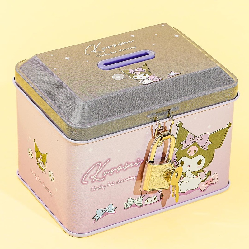 Kuromi Cheeky But Charming Coin Bank With Lock