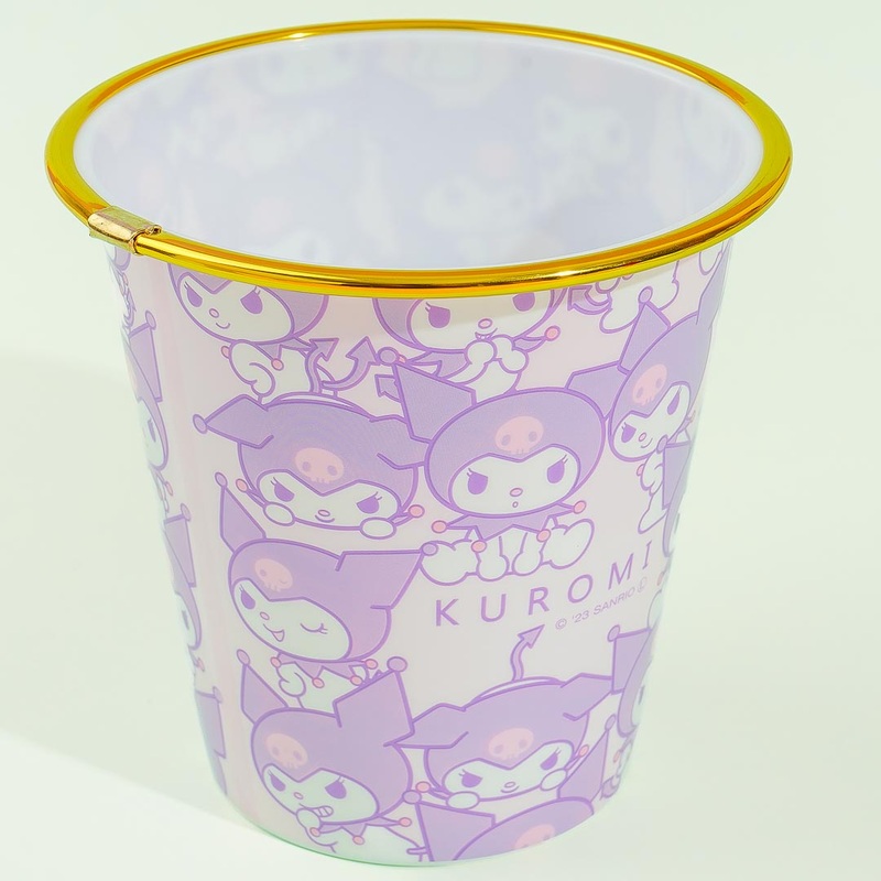 Kuromi Gyugyu Mini Trash Can