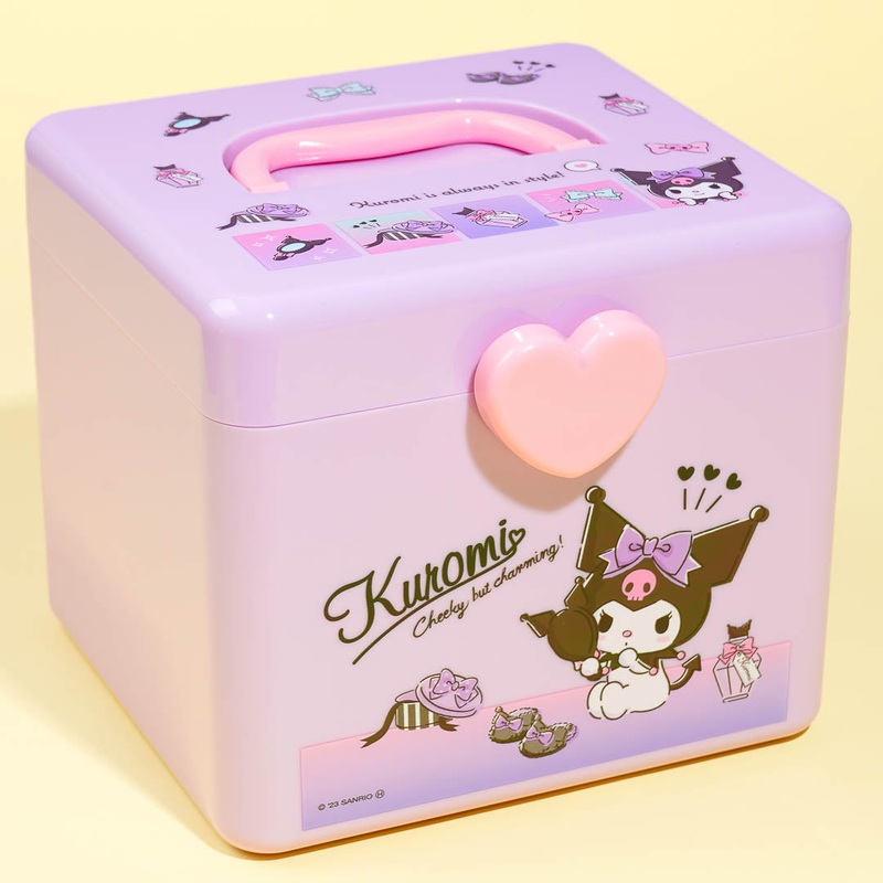 Kuromi Heart Storage Box