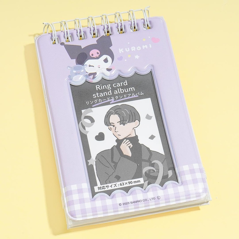 Kuromi Photo Card Standing Ring Album