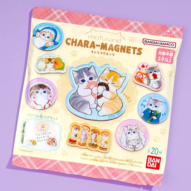 Mofusand Chara-Magnet With Gum