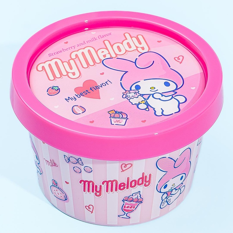 My Melody Ice Cream Cup Accessory Canister