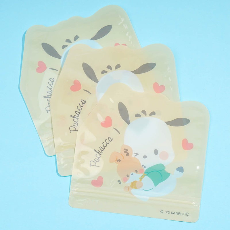 Pochacco Hug Zip Bag Set - 3 Pcs