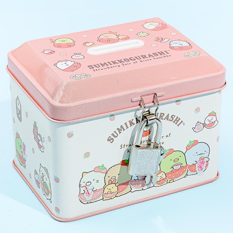 Sumikko Gurashi Lock & Key Coin Bank