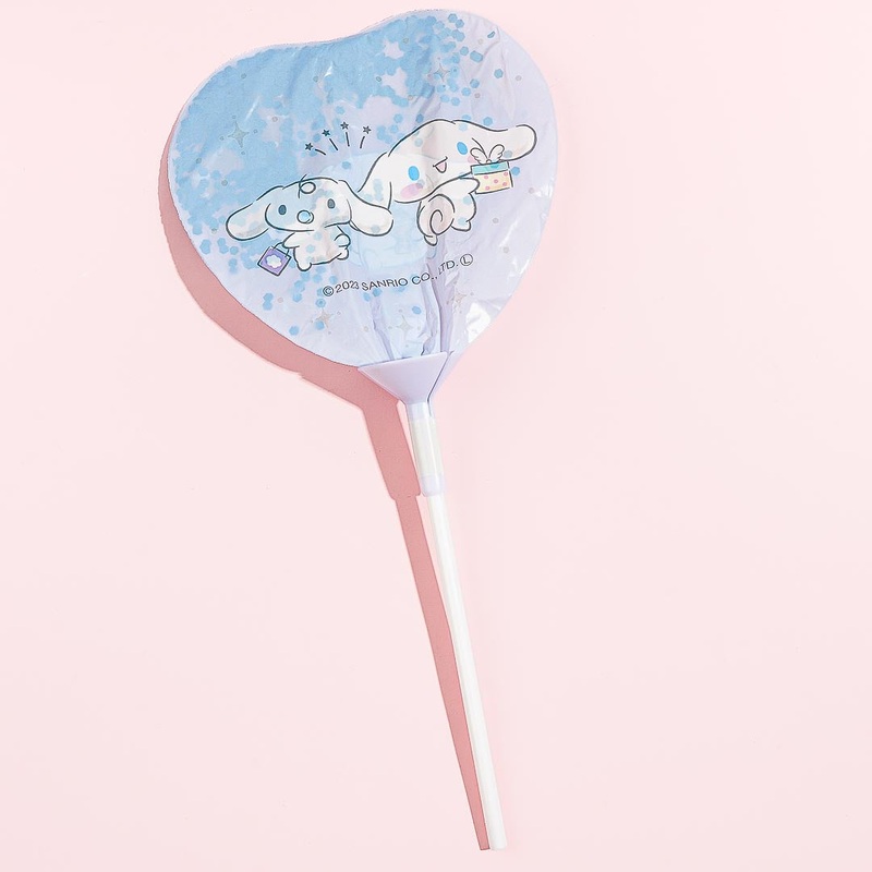 Cinnamoroll Glittery Heart Stick Balloon