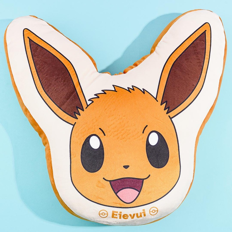 Happy Eevee Mochi Mochi Face Cushion