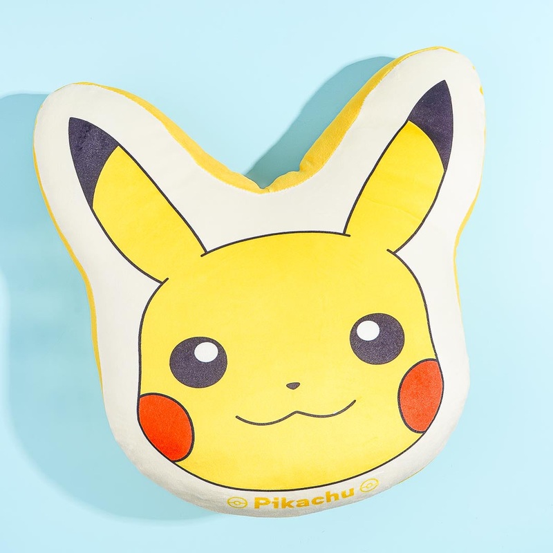 Happy Pikachu Mochi Mochi Face Cushion