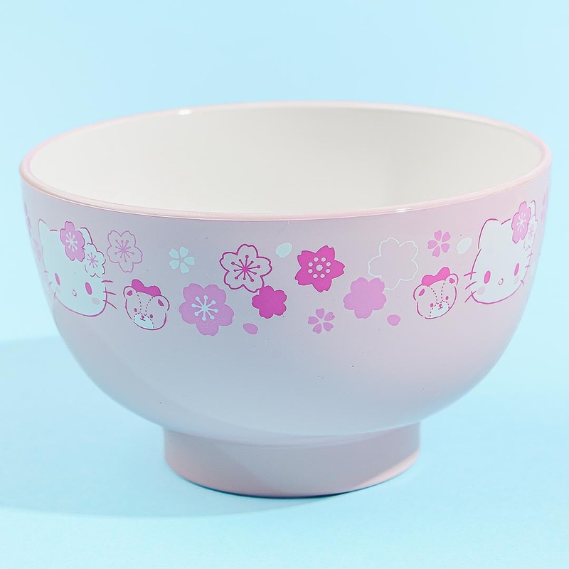 Hello Kitty Pink Sakura Soup Bowl