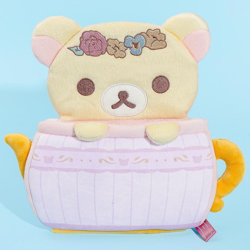 Korilakkuma Flower Tea Time Wall Pocket