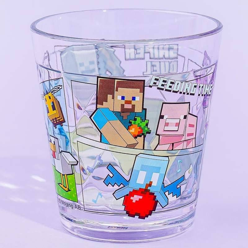 Minecraft Sparkly Clear Cup