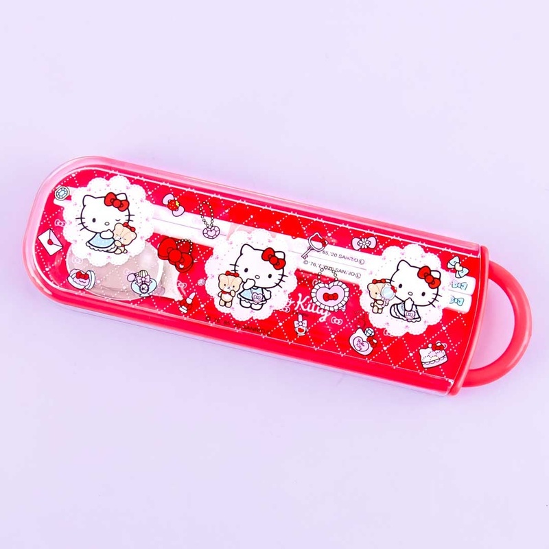 Hello Kittys Favorite Things Spoon & Chopsticks Set