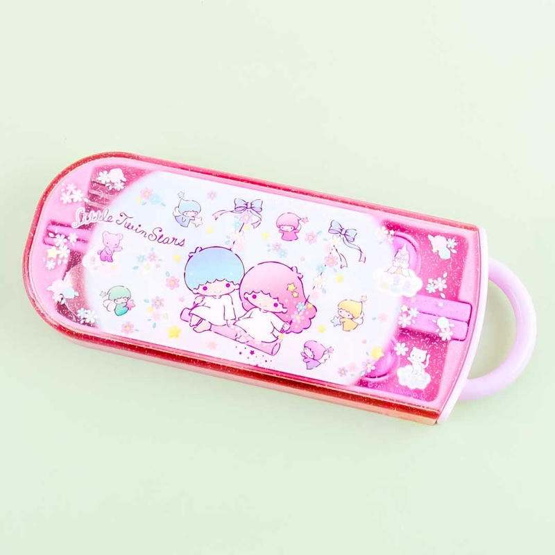 Little Twin Stars Swing Time Utensil Set
