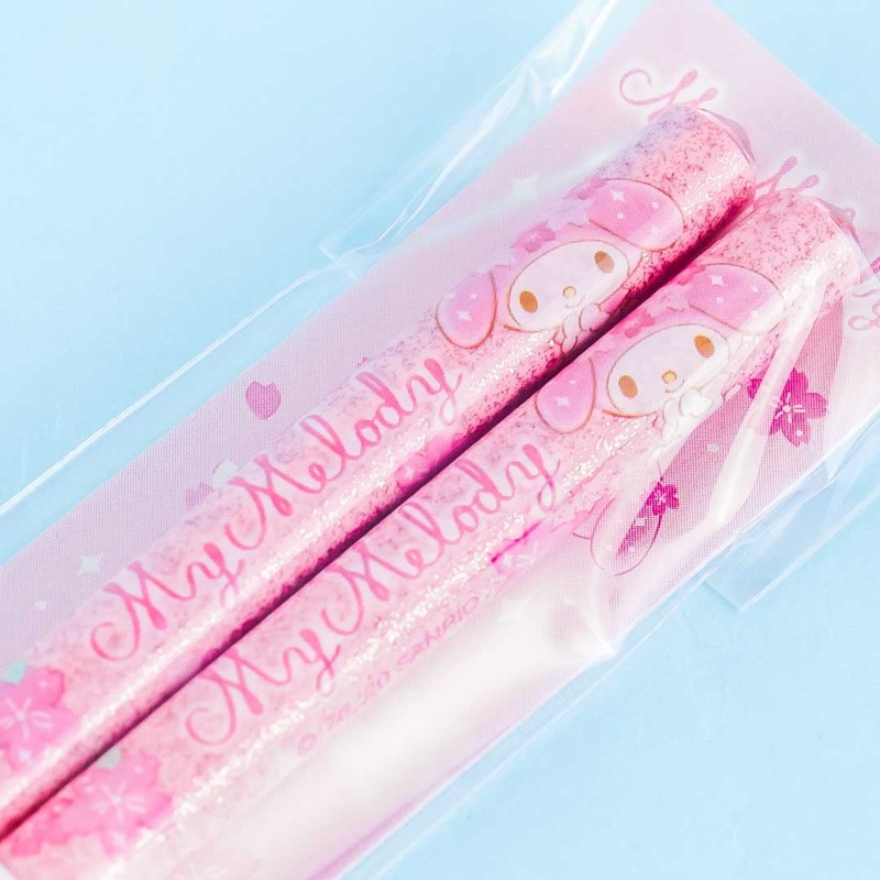 My Melody & Sakura Glittery Chopsticks