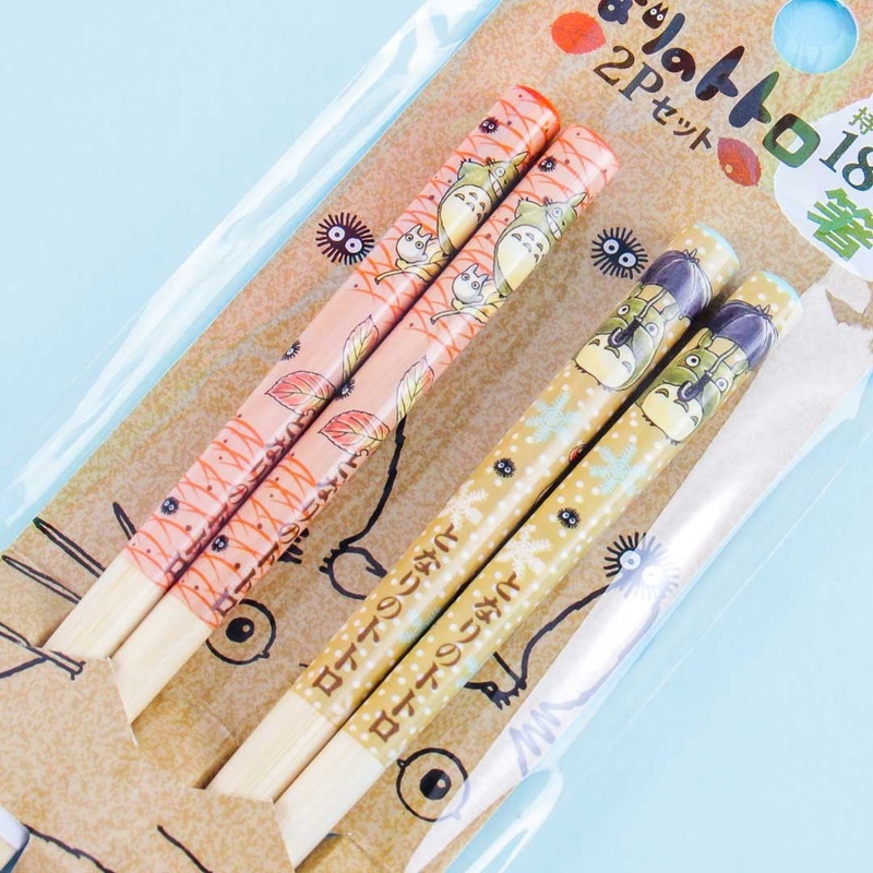My Neighbor Totoro Autumn & Winter Chopsticks - 2 pairs