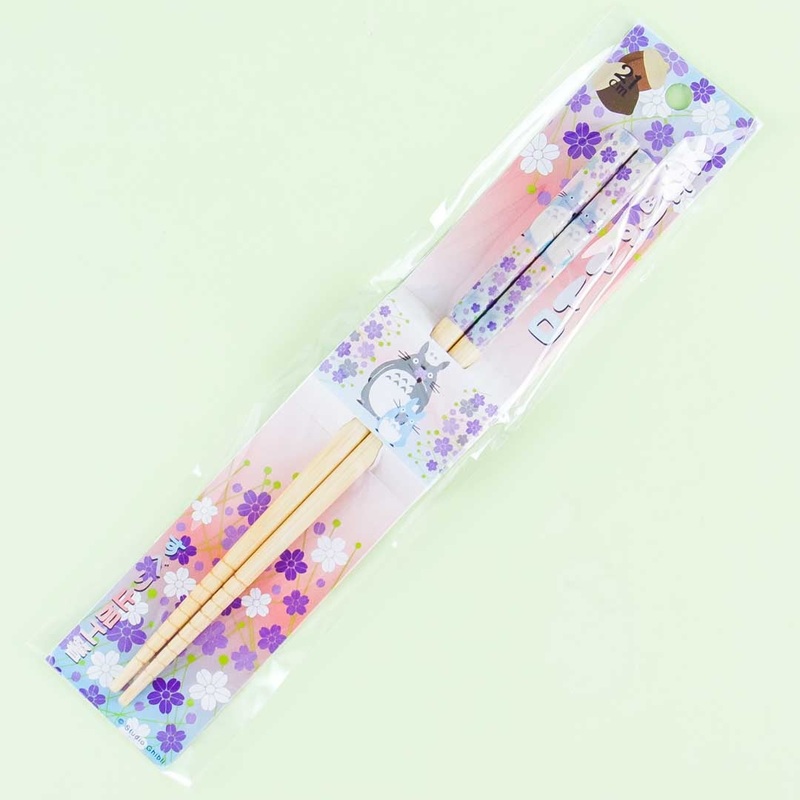 My Neighbor Totoro Flowery Bamboo Chopsticks