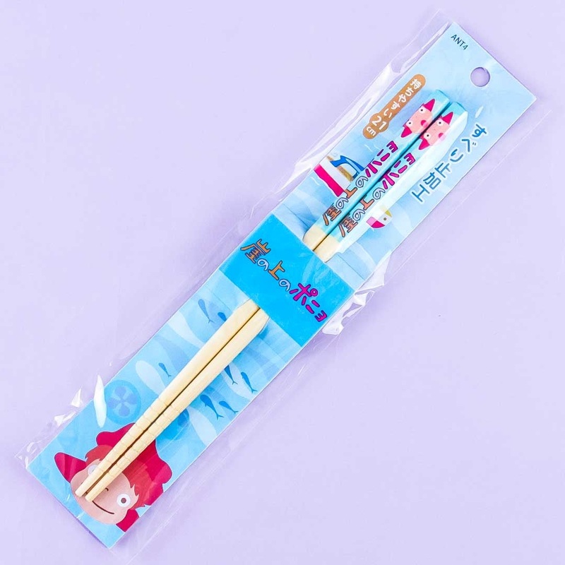 Ponyo On The Cliff Bamboo Chopsticks