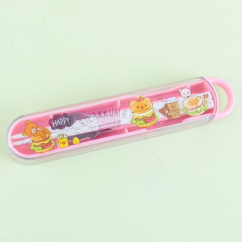 Rilakkuma Burger Time Utensil Set