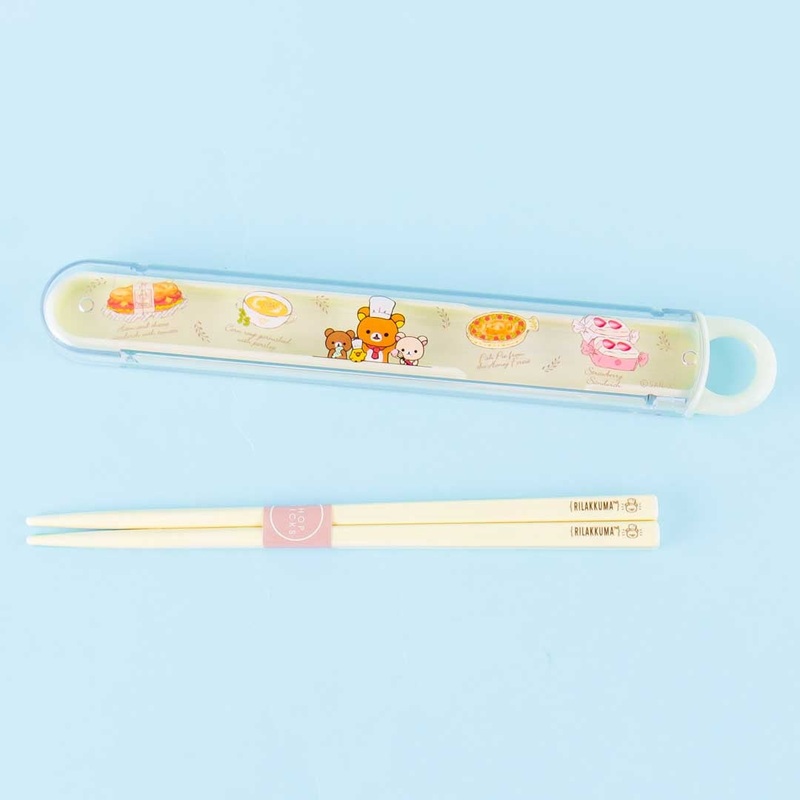 Rilakkuma Cooking Time Chopsticks Set