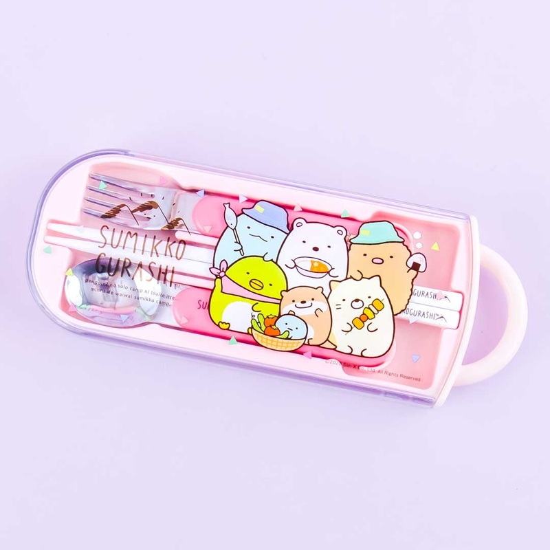 Sumikko Gurashi Foodie Utensil Set
