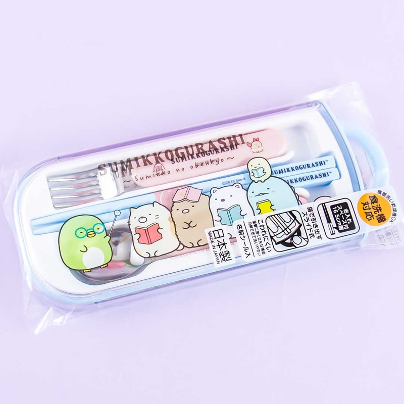 Sumikko Gurashi Study Time Utensil Set