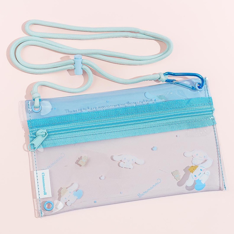 Cinnamoroll 2-Way String Shoulder Clear Pouch