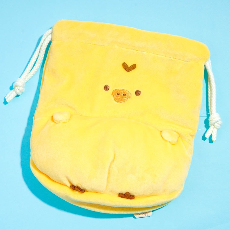 Kiiroitori 3D Drawstring Pouch
