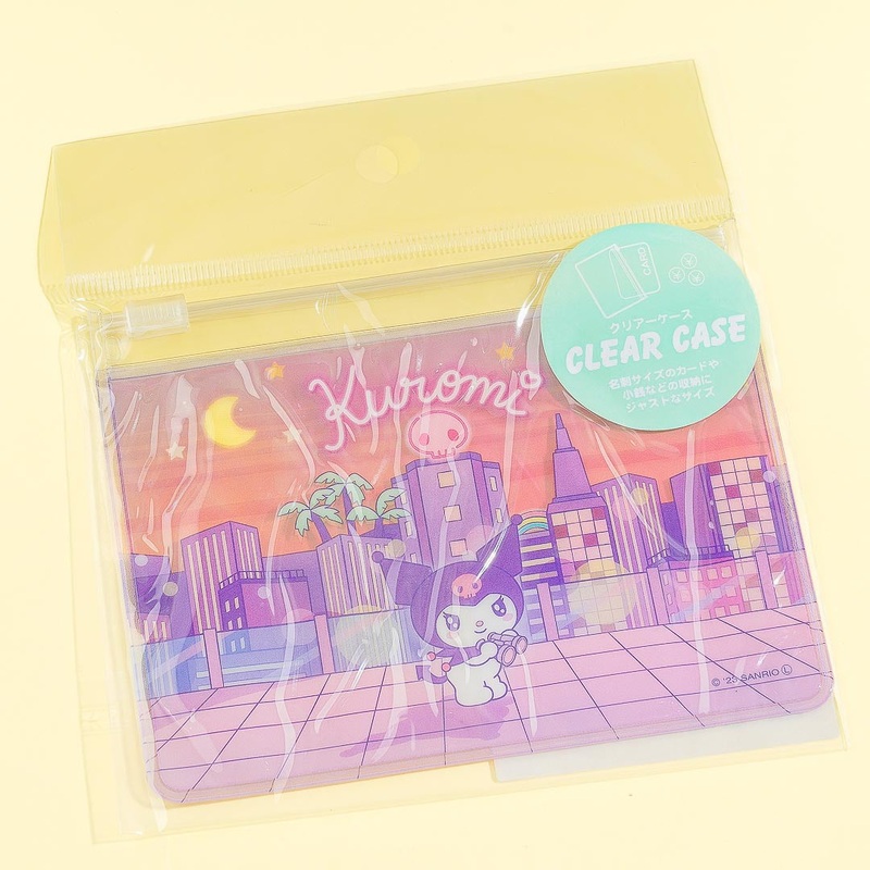 Kuromi City Pop Mini Flat Pouch