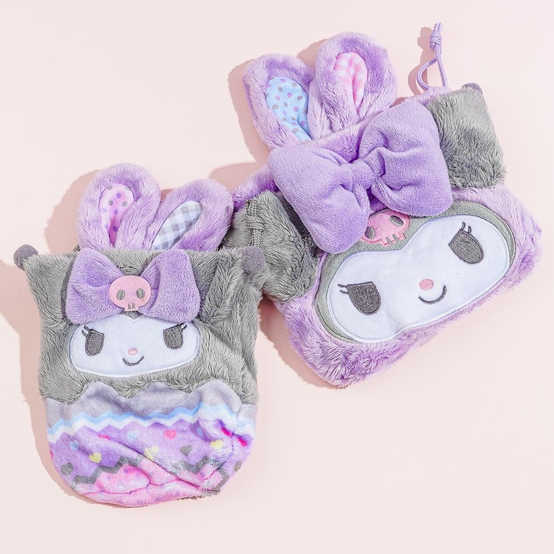 Kuromi Easter Bunny Pouch Set