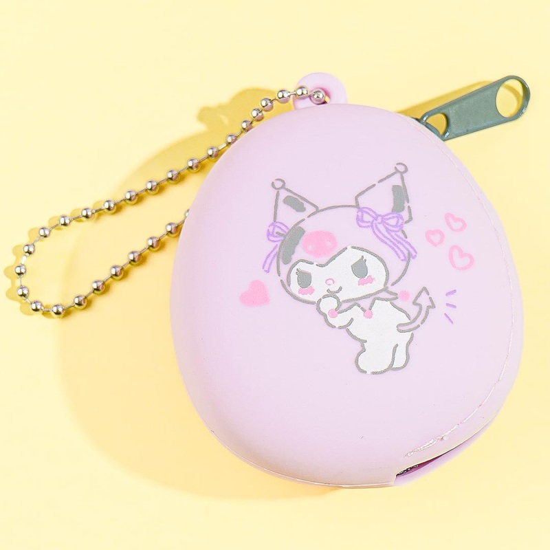Kuromi Silicone Egg Pouch & Charm