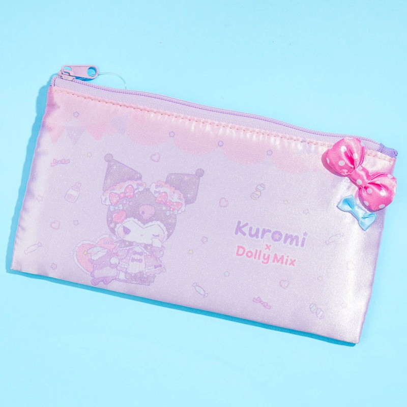 Kuromi x DOLLY MIX Shimmery Flat Pouch