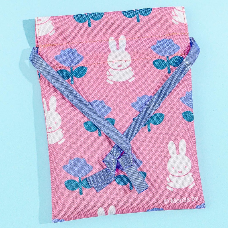 Miffy Rose Drawstring Pouch
