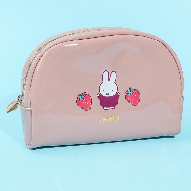 Miffy Strawberry Enamel Pouch
